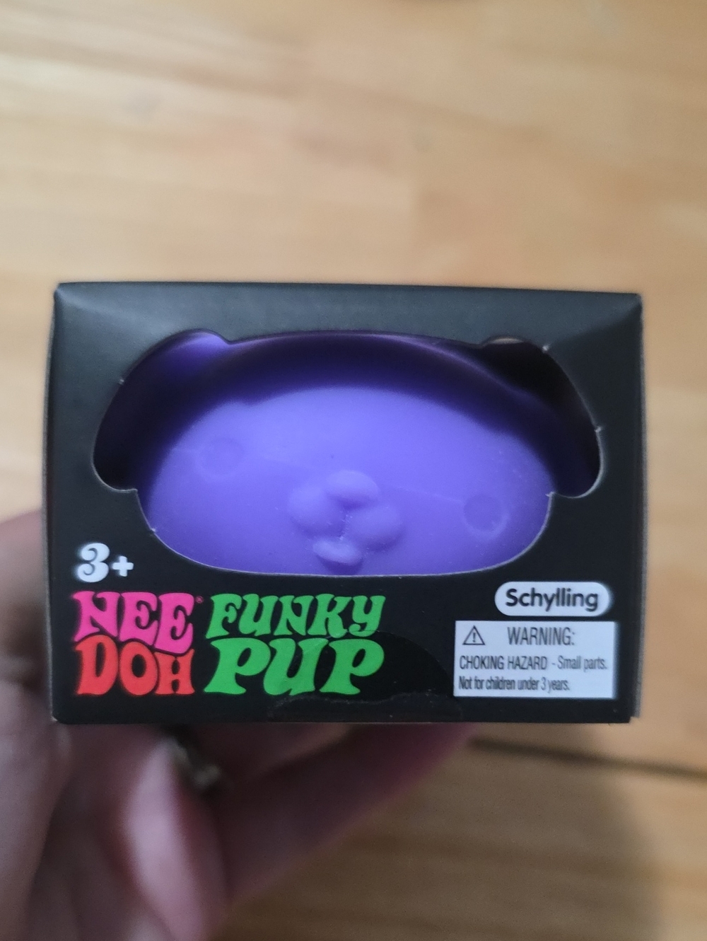 Nee Doh Funky Pup Purple Stress Toy